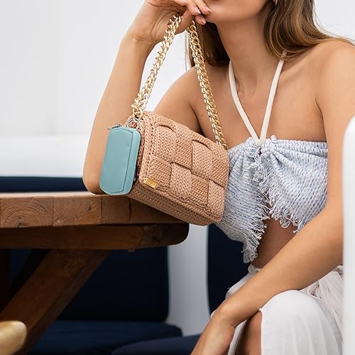 Miniatura 7 de CaSZLUTION Funda de viaje compatible con Anker 621 Nano Power Bank 5,000mAh, funda para iWALK LinkPod Mini cargador portátil 3350mAh, 4500mAh, banco