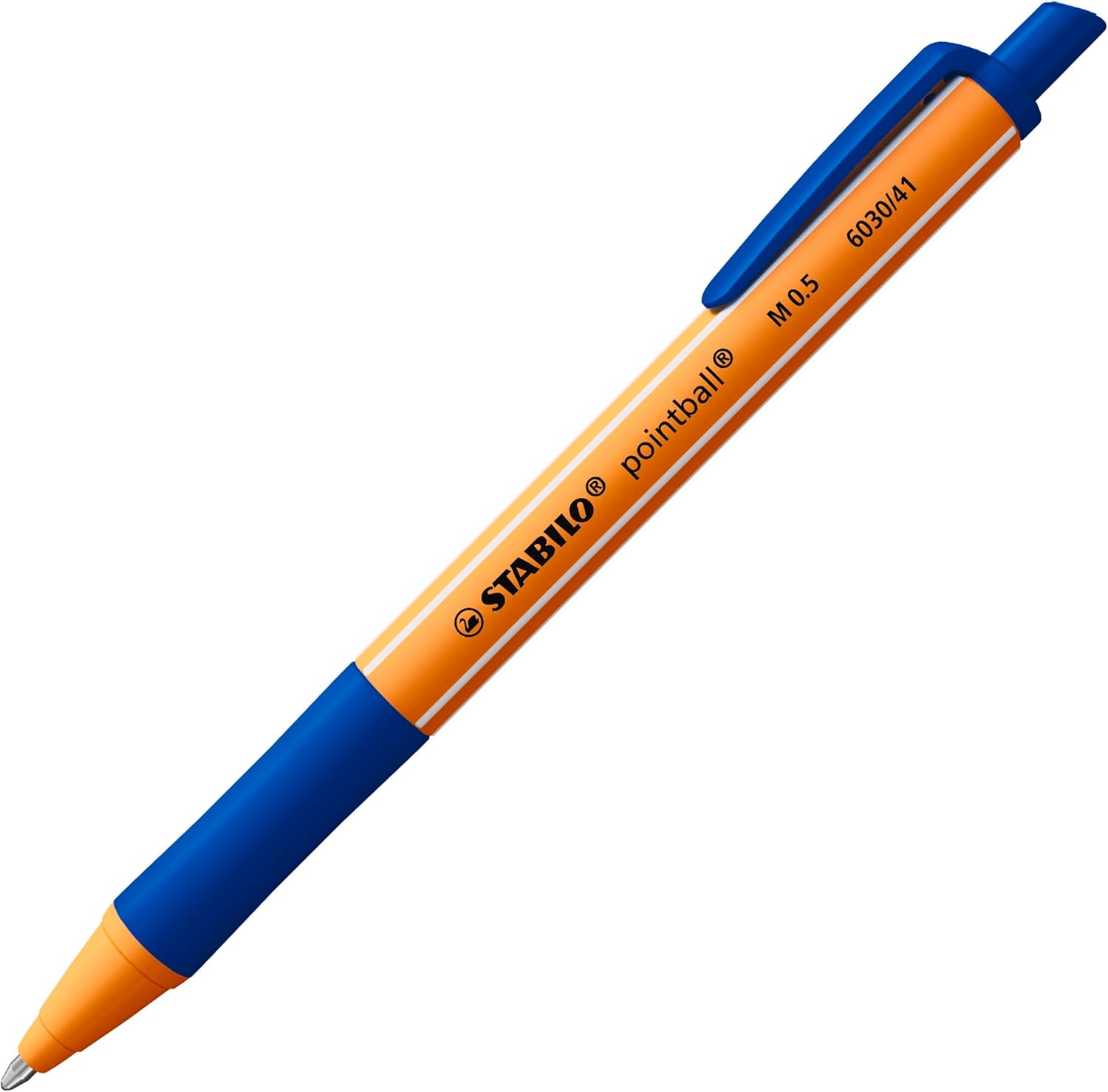 Ballpoint -STABILO pointball Blue Box of 10