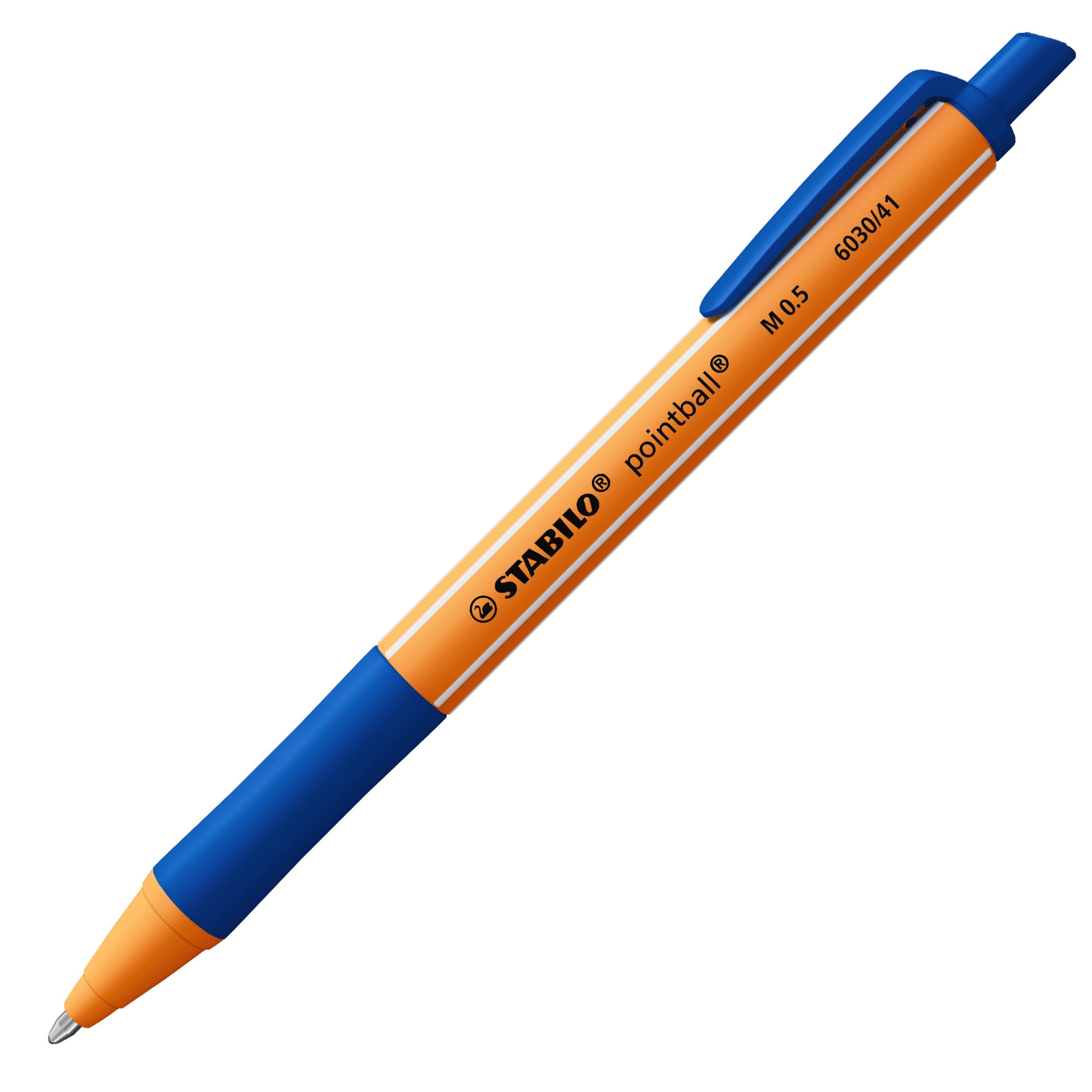 STABILO pointball Penna a Sfera CO2 neutral Pack da 2 Blu