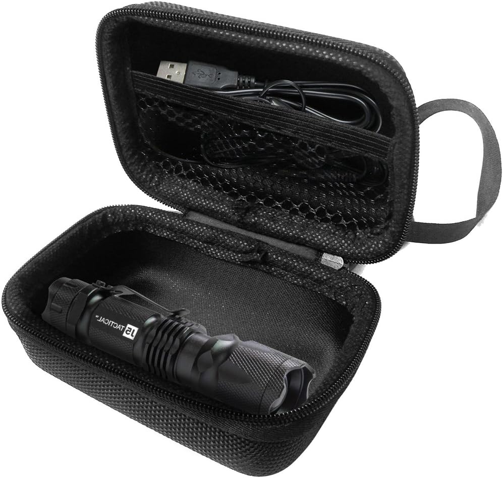 Hard Case Compatible for J5 Tactical V1-PRO Flashlight The Original 300 Lumen Ultra Bright