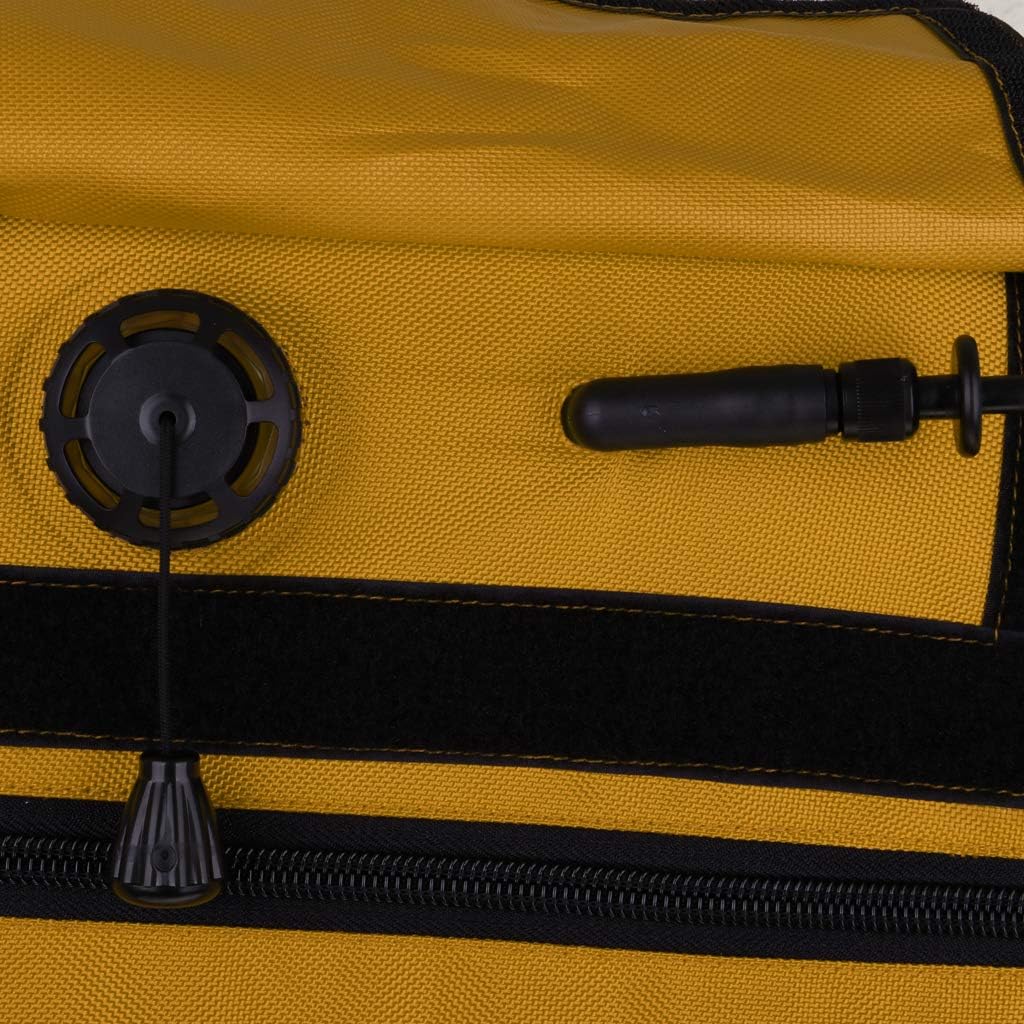 Heavy Duty Scuba Diving Freediving Diver Snorkeling Spearfishing Surface Marker Buoy/Safety Buoyancy Signal Float Gear Equipment, Yellow