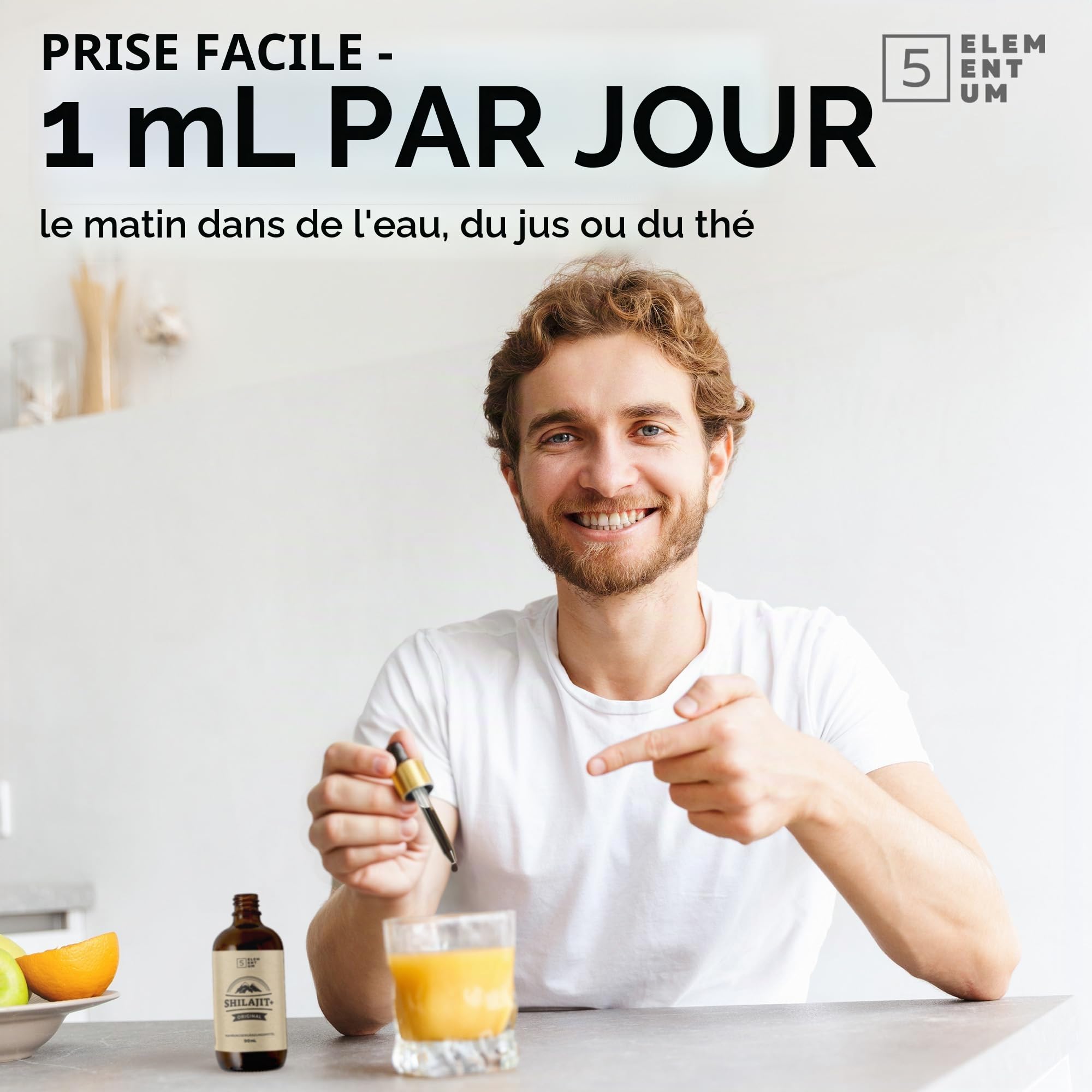 Shilajit Himalaya – Extrait liquide pur Mumijo | 90 ml | 85% d’acides fulviques | Haute concentration | Végan et testé en laboratoire (Eurofins)