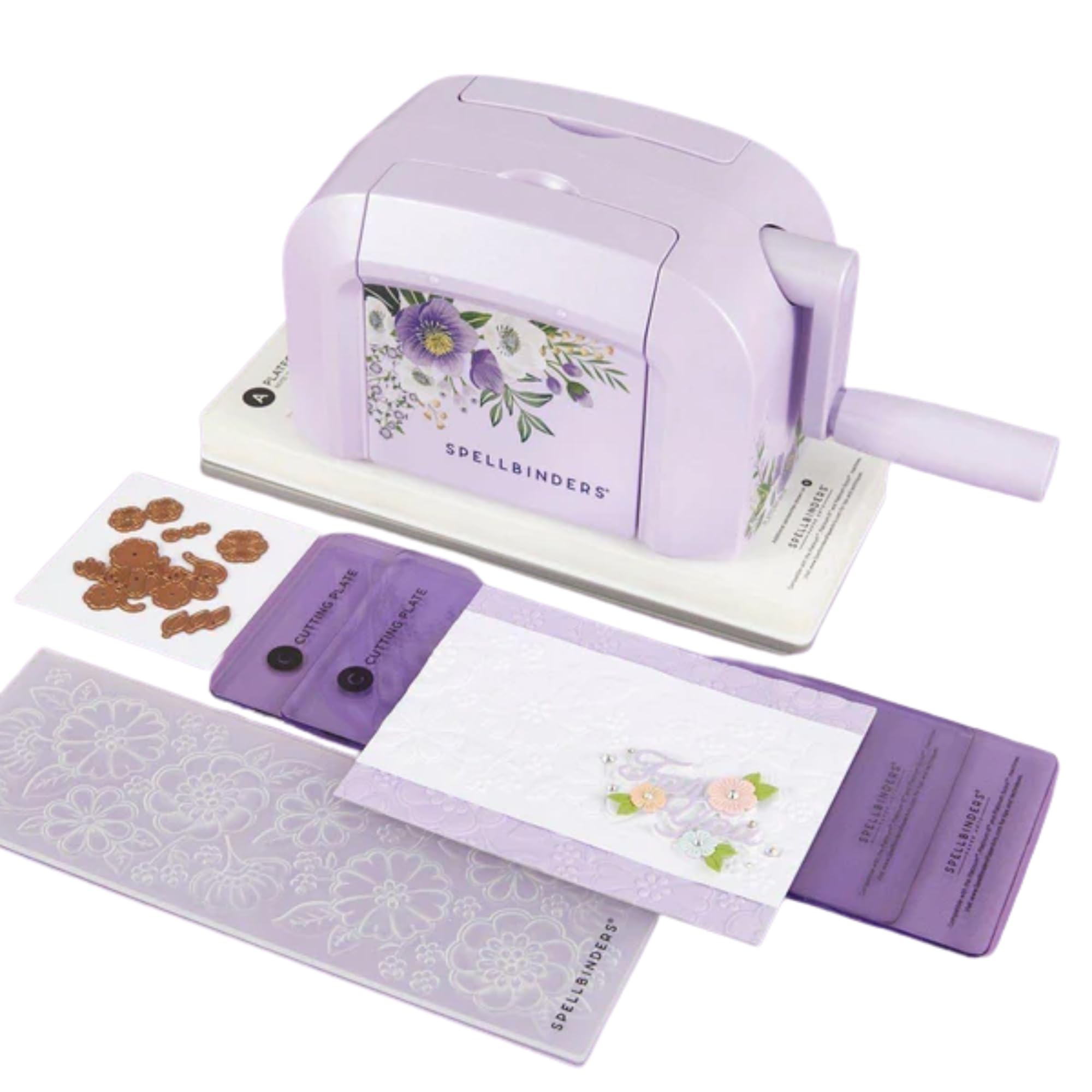Amazon.co.jp: Spellbinders プラチナダイカット&エンボス加工機(3.5