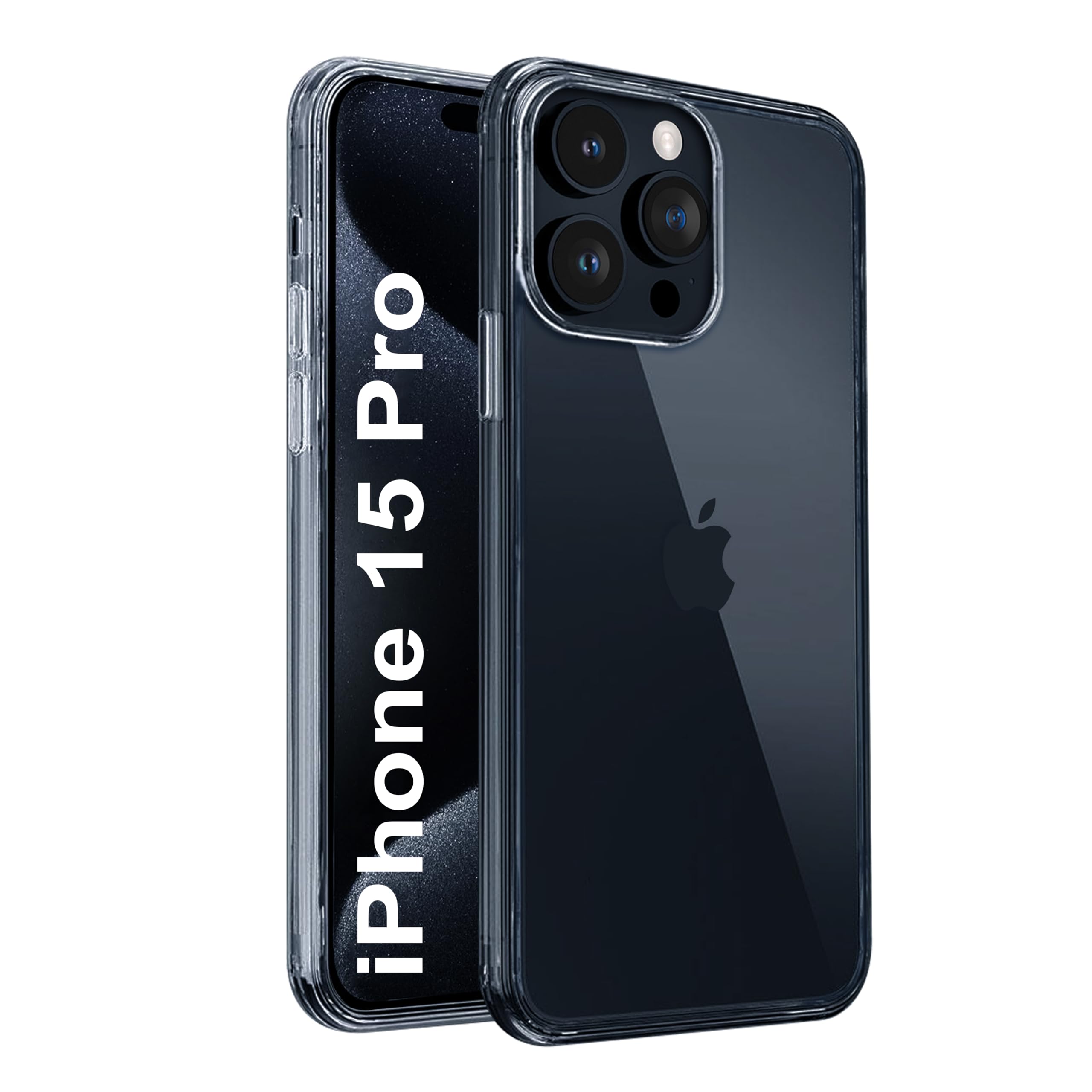 CEDO iPhone 15 Pro (6.1 Inch) Clear Case | Soft Flexible Slim-Fit | Full Body 360 Protection Shock Proof TPU Back Cover (Transparent) (B0CTF96HQH) Amazon Price History, Amazon Price Tracker