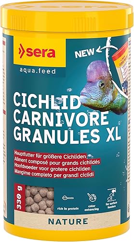 sera 214 Cichlid Red XL 13.oz 33.8 fl oz Alimento para mascotas, talla única