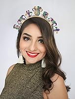 Vista 44 de HEIDKRUEGER Diademas para el día de San Valentín con diamantes de imitación con purpurina y corazón para el cabello, accesorios para el día de San