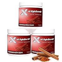 Vista 16 de XyloBurst Goma de mascar de xilitol Sin azúcar, sin gluten, apto para dieta cetogénica, sin aspartamo, goma de mascar para la salud bucal
