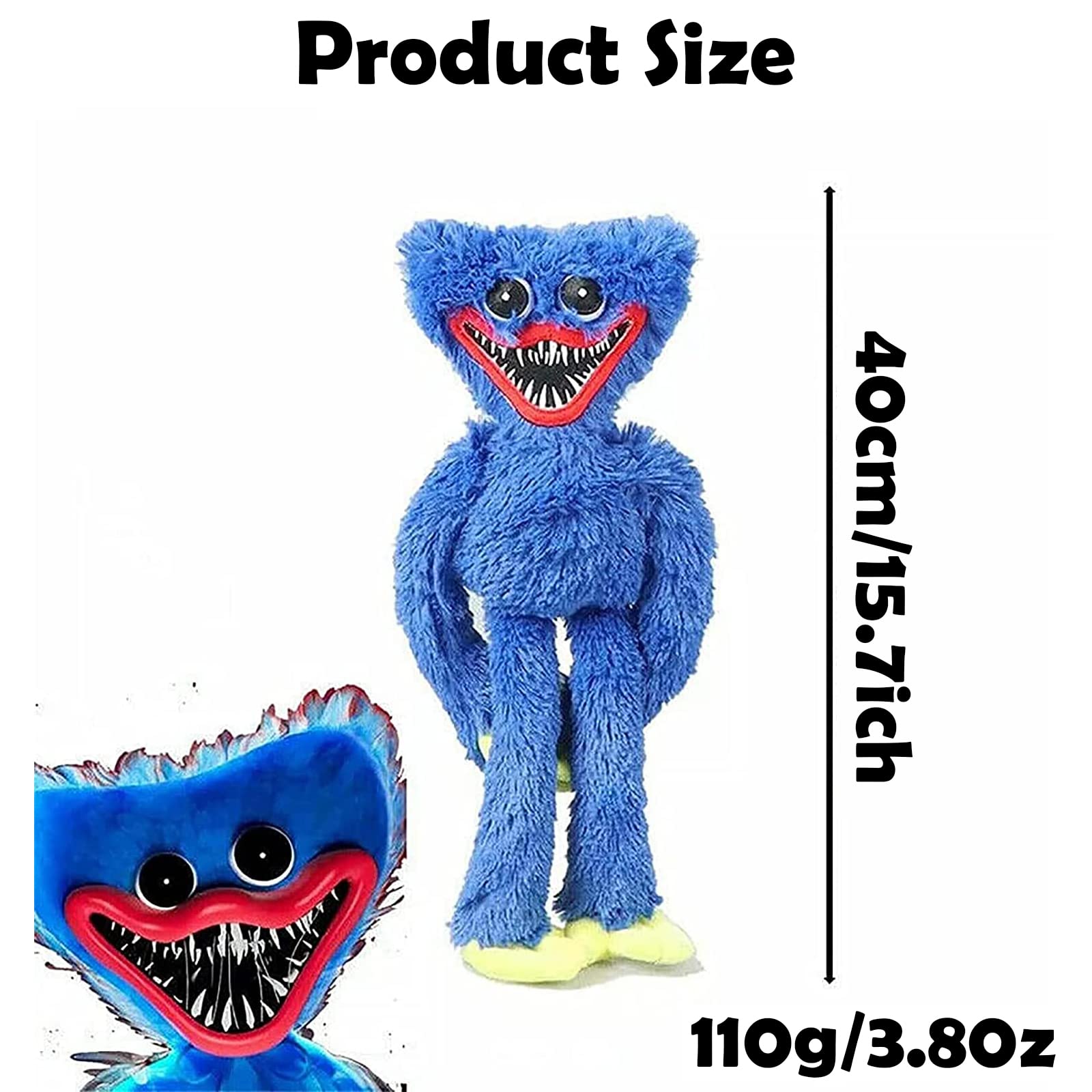 Huggy Wuggy Toy,Huggy Wuggy Plush,Kissy Missy Soft Toy,Poppy Playtime
