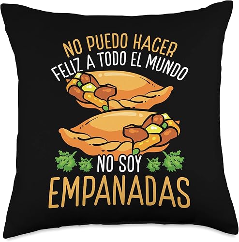 Maker Press - Almohada de 6 pulgadas, diseño de discos empanada, 18 x 18 pulgadas, multicolor