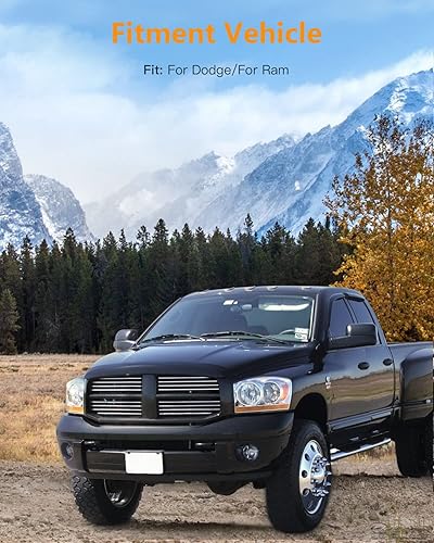 Miniatura 7 de Espejos de remolque aptos para Dodge 1998-2001 para Ram 1500 para Ram 2500 para Ram 3500 con control de potencia calentado sin luz de señal de giro