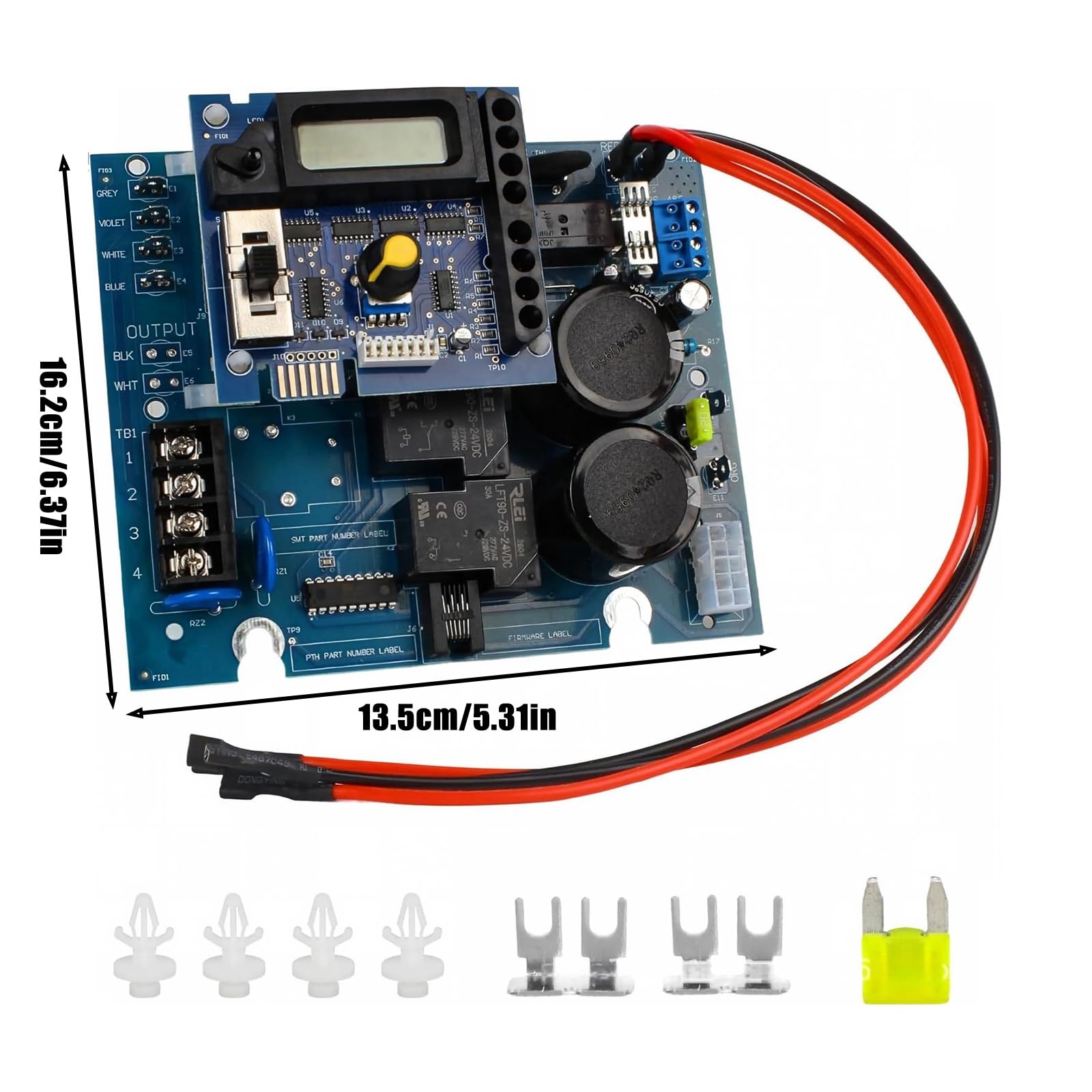 Kit PCB pour contrôle d'entretien de piscine