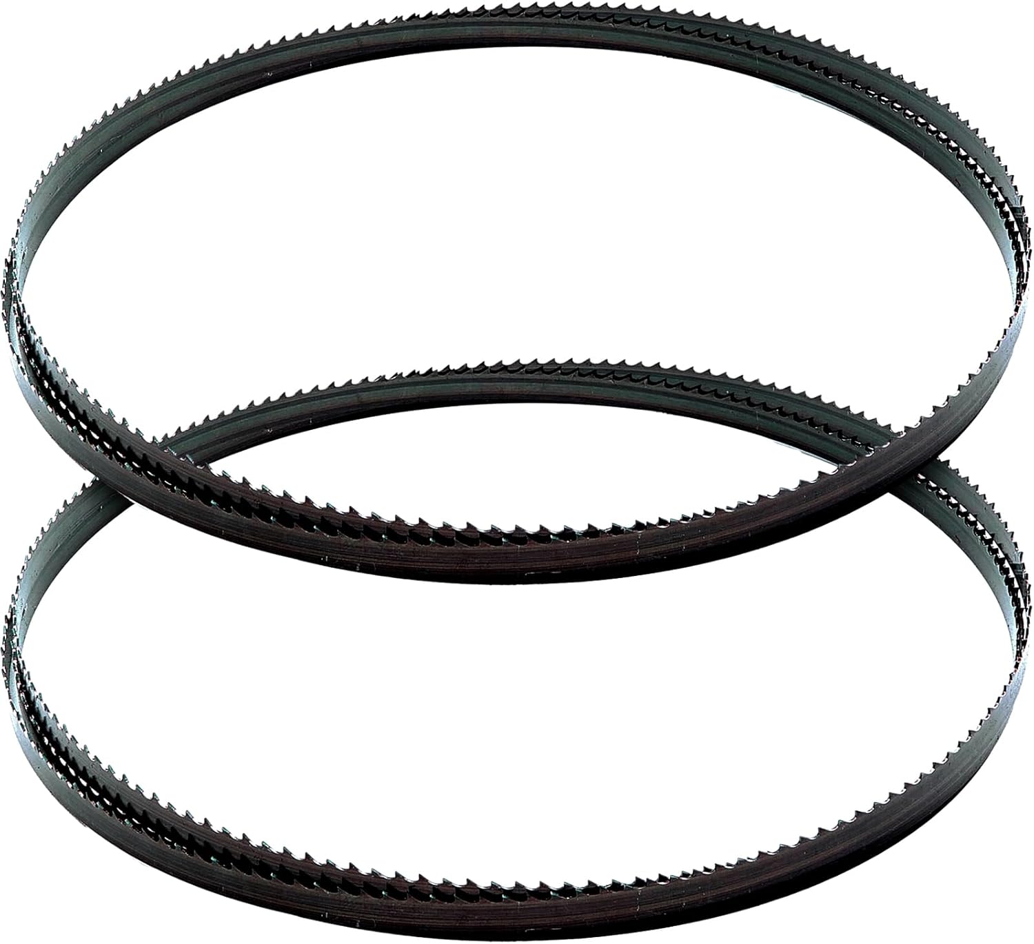 Therwen 2 Pcs Bandsaw Blades 116 x 1/2 Inches x 4 TPI Band Saw High Carbon Steel Bandsaw Blades