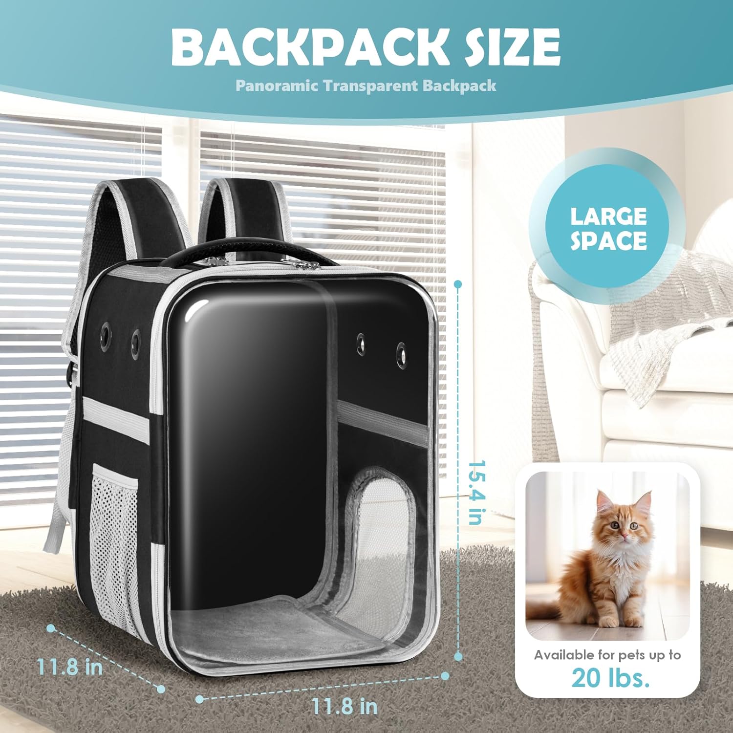 Explore the Outdoors: The Ultimate Clear Cat Backpack Carrier Review!