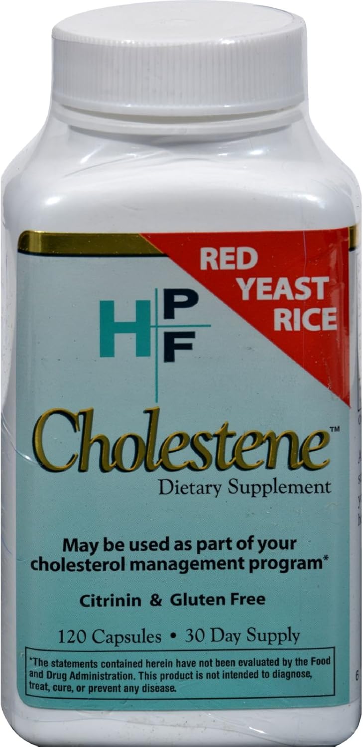 Healthy Origins HPF Cholestene Red Yeast Rice (120 Capsules) Amazon