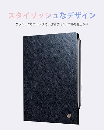 iFLYTEK AINOTE Air 2 Blue Protective Case, PU Leather, Slim, Lightweight, Includes Pen Clip, Waterproof, Dustproof, Durable Cover