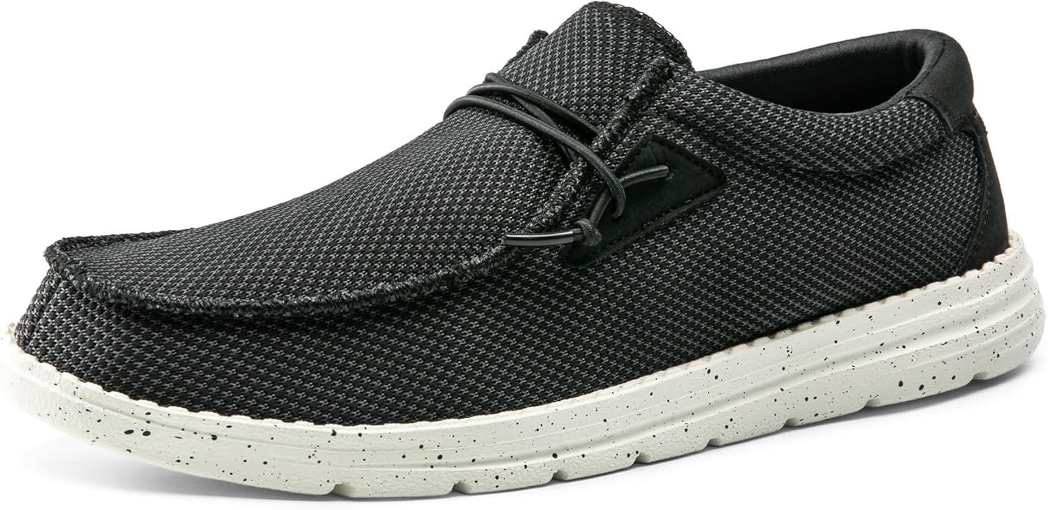 Bruno Marc Herren Freizeit Slipper Stretch Schuhe