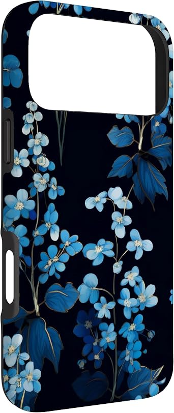 Blue Cohosh Pattern Case for iPhone 17 Pro Max
