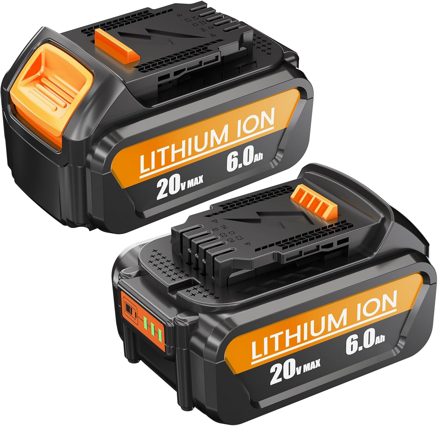 Adapter For DeWalt 20V MAX XR Tools To Use Ryobi 18V Batteries - Adapter Only, No Charging Function - View #3
