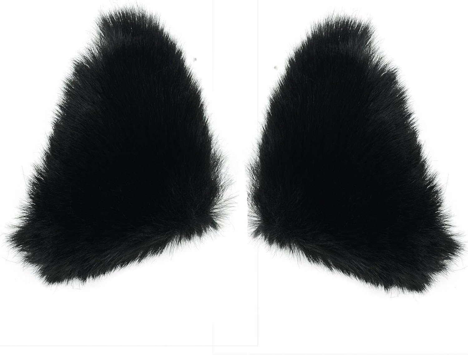 Agymo Fox Wolf Cat Ears Clips, Animal Furry Ears,Christmas Halloween Ears,Cosplay Costume Accessory Funny Gifts