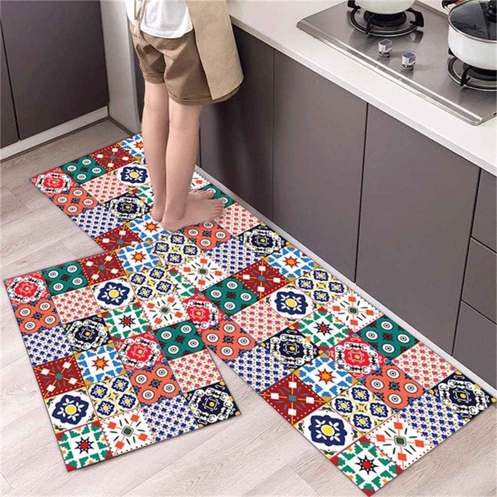 Thick Bohemian Carpets Decor for Kitchen Mat for Kitchens Rug Bath Bedroom Doormat Long Hall