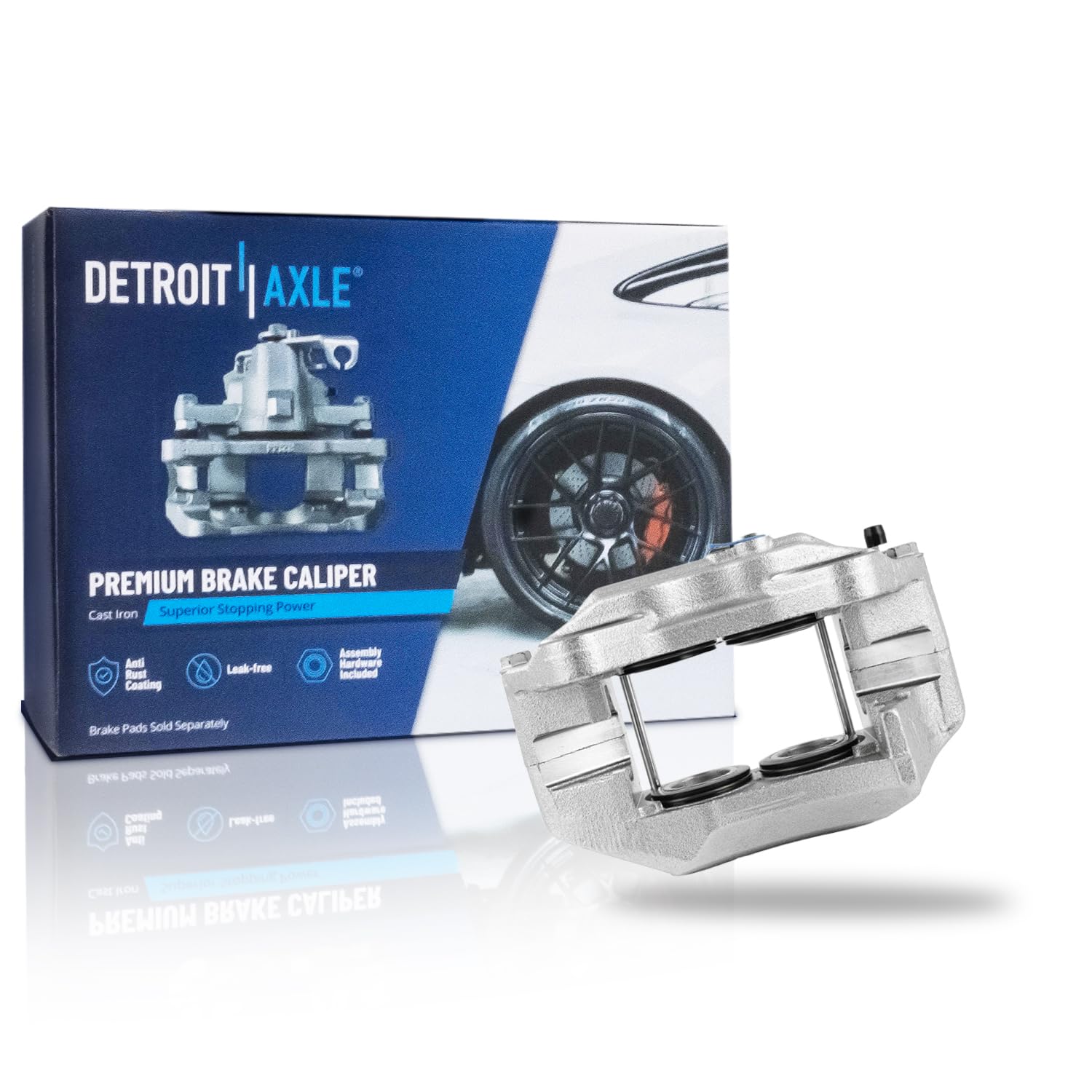 Detroit Axle - Front Right Brake Caliper for 1995-2004 Toyota Tacoma