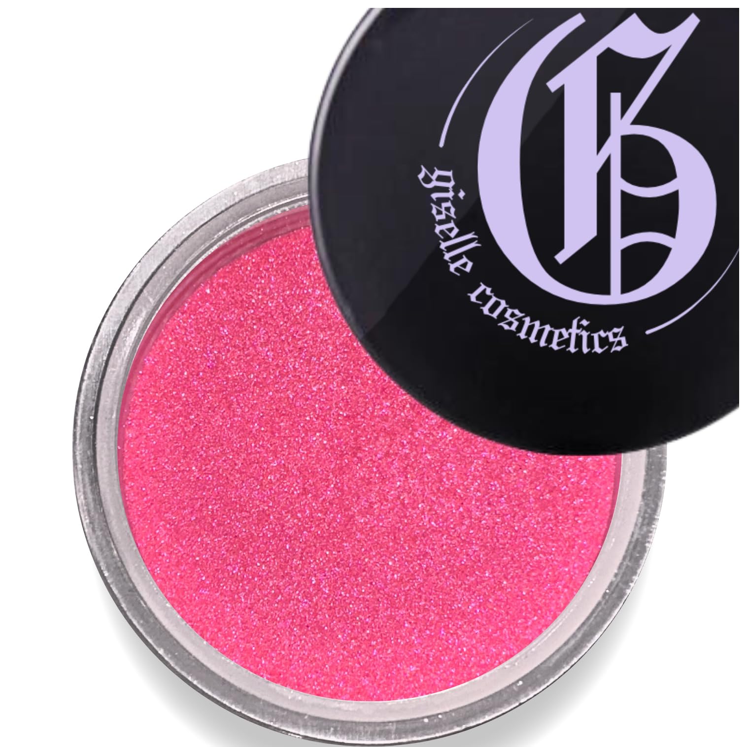 Hot Pink Mineral Eye Shadow - Loose Pink Glitter Eyeshadow, Shimmer Powder, Organic Makeup, Mineral Eyeshadow, Barbie Eyeshadow Palette, Pink Eyeshadow Palettes, Eye Shadow