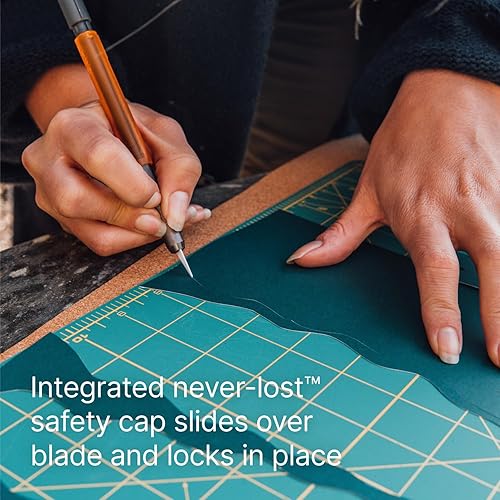 Miniatura 6 de Slice 10518 Cuchillo de manualidades, borde amigable con los dedos, opción más segura, nunca se oxida, dura 11 veces más que el metal, corte de