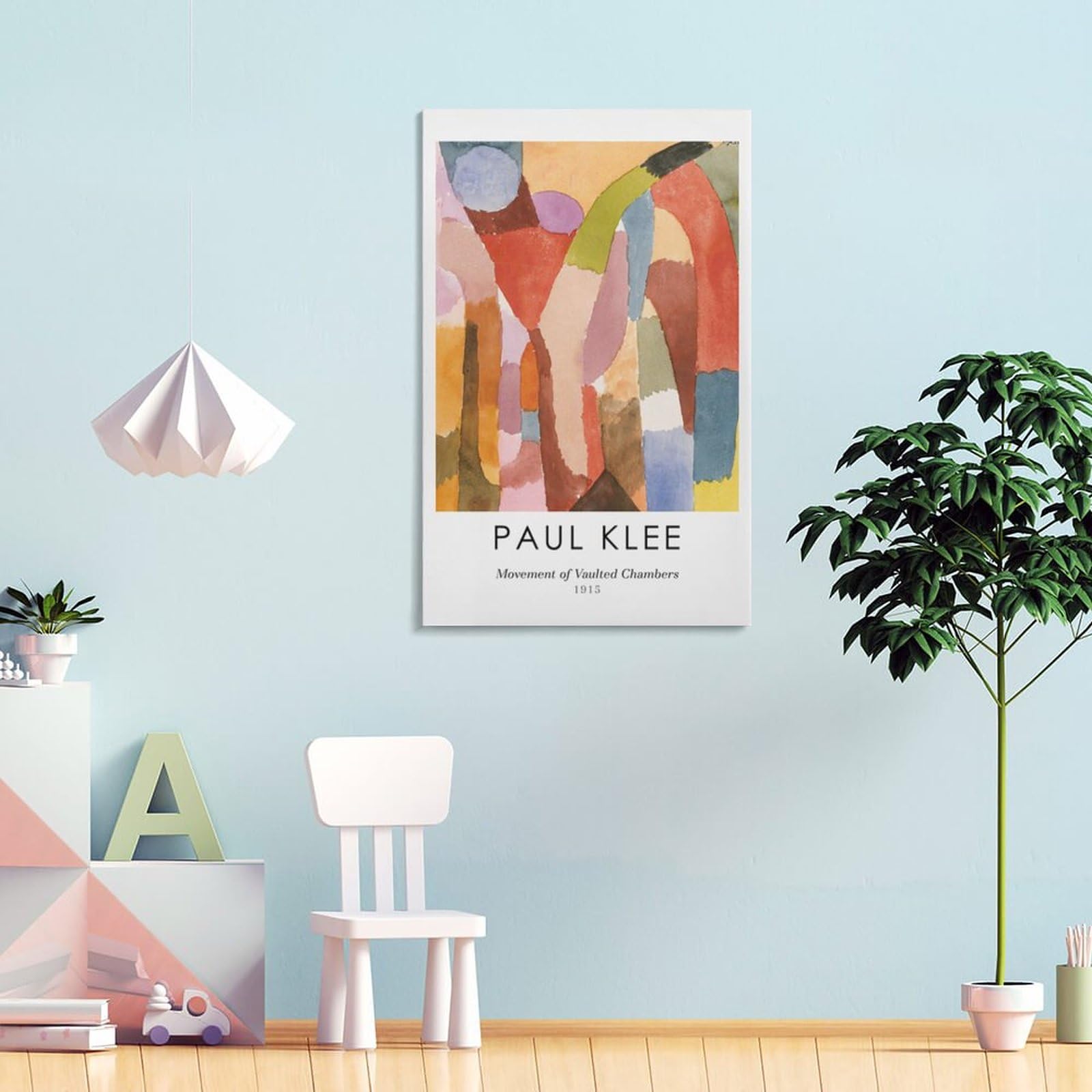 インテリア小物 Paul Klee パウルクレー モダン キャンパス 大判ポスター