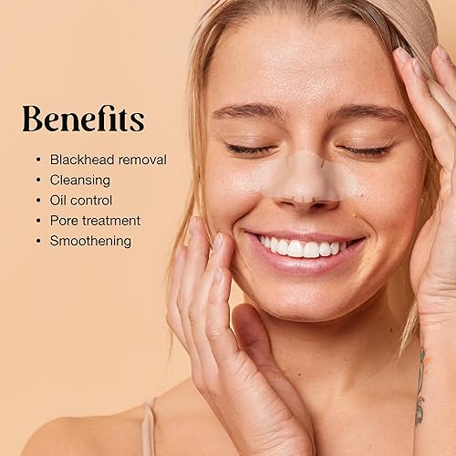 Miniatura 6 de LivaClean Tiras de poros nasales de 20 CT  Parche de espinillas de nariz y parches hidrocoloides para espinillas, aceite y poros obstruidos  Tiras