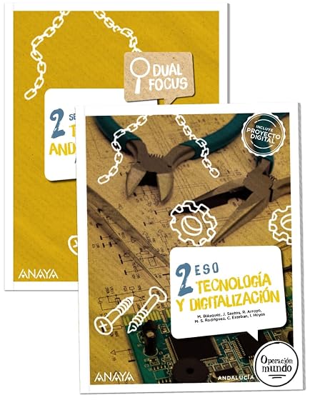 Tecnología y Digitalización 2º ESO + Dual Focus Operación Mundo Andalu