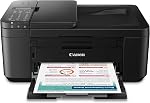 Canon PIXMA TR4720 All-in-One Wireless Printer for Home Use, Printing, Copying, Scanning and Built-in Fax, with Automatic Document Feeder, Mobile Printing, Black