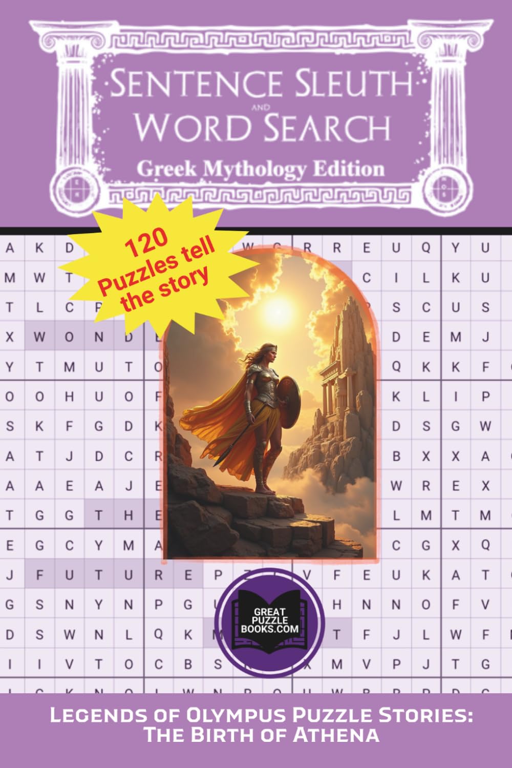 The Birth of Athena: Classic Greek Myth Word Search