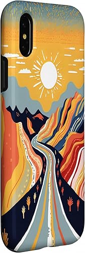 Miniatura 9 de Carcasa para iPhone 13 Pro Max Estética Abstracta Western Desert Road Mountain Sunset Art Case