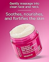 Vista 4 de Andalou Naturals 1000 Roses Skin Biome Crema de día equilibrante – Hidratante facial ligero con células madre de rosas alpinas, postbióticos