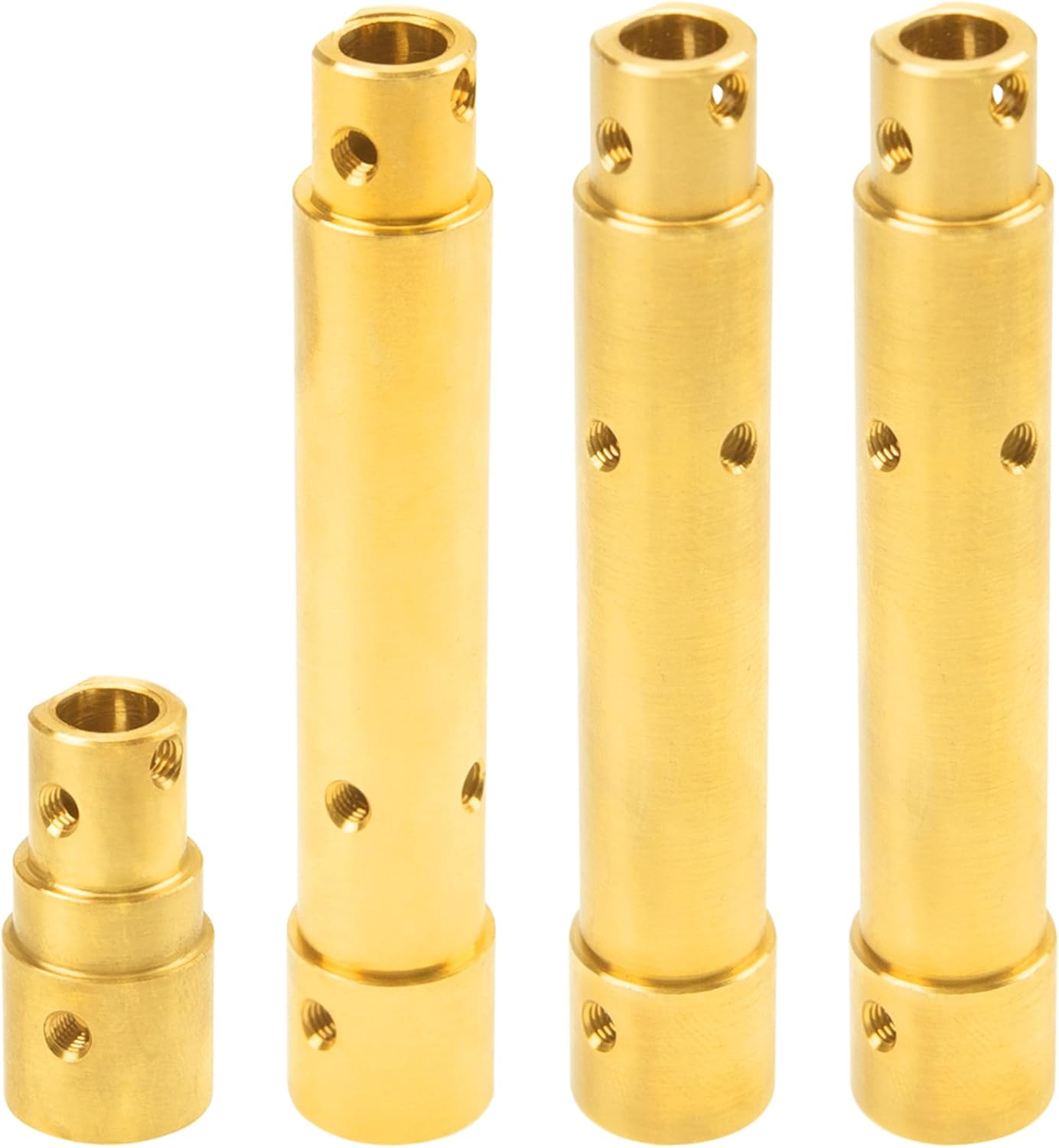 ShareGoo Brass Front Rear Axle Tube Compatible with Axial SCX10 Pro 1/10 RC Crawler Car,Replace of AXI232081 AXI232082