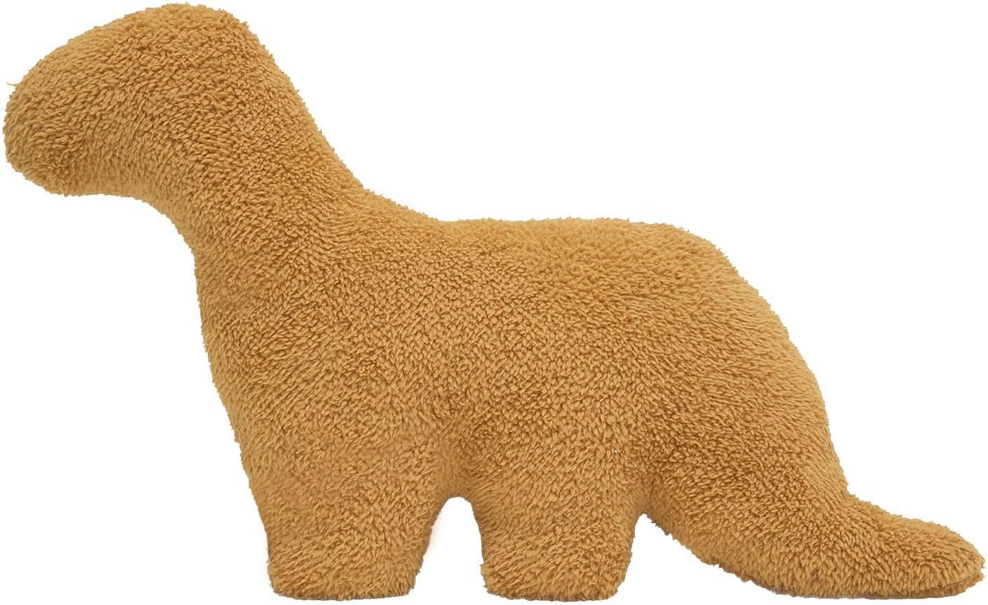 Dino Nugget Pillow, 19 Inch Dino Chicken Nuggets Plush Stuffed Animal Gift for Kids Adults Girlfriend Christmas