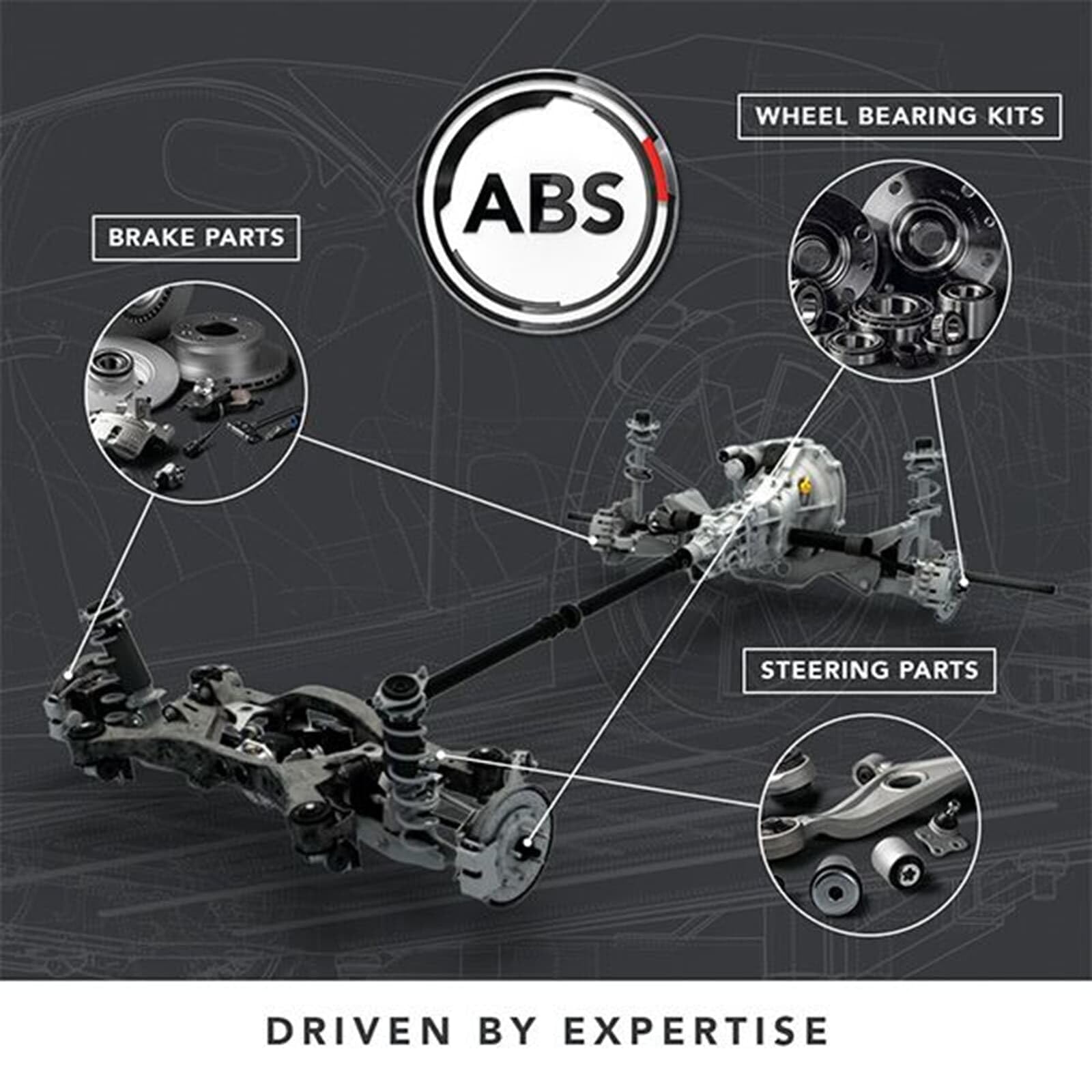 BandelOne enthält ABS Bremsscheiben + Beläge vorne passend für E-Klasse W210 Clk W208