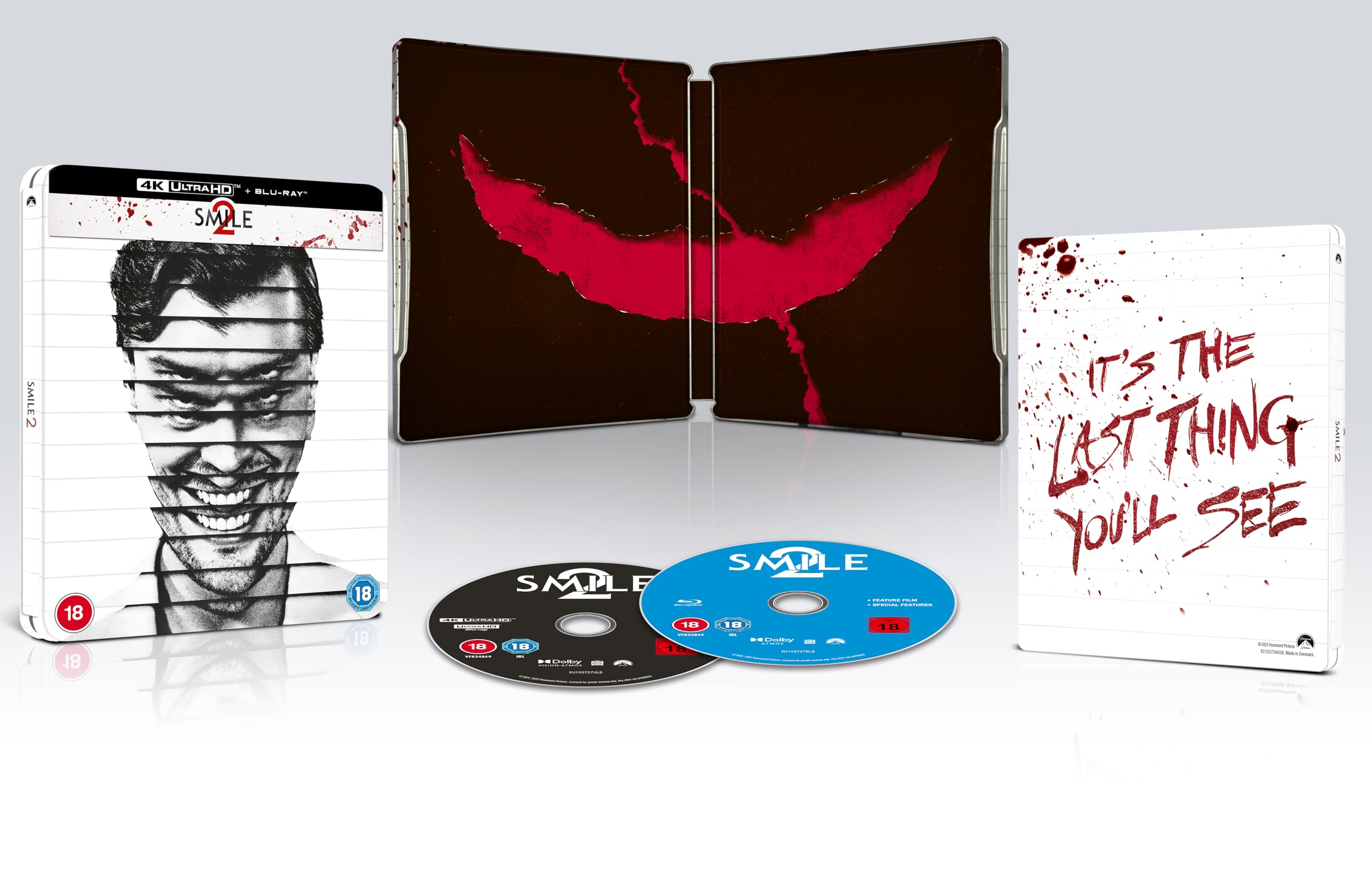 Smile 2 4K UHD Steelbook [Blu-ray] [Region A & B & C]