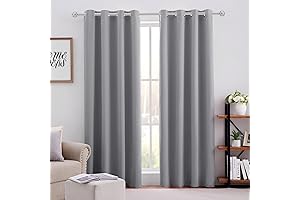 HOMEIDEAS Blackout Curtains for Bedroom