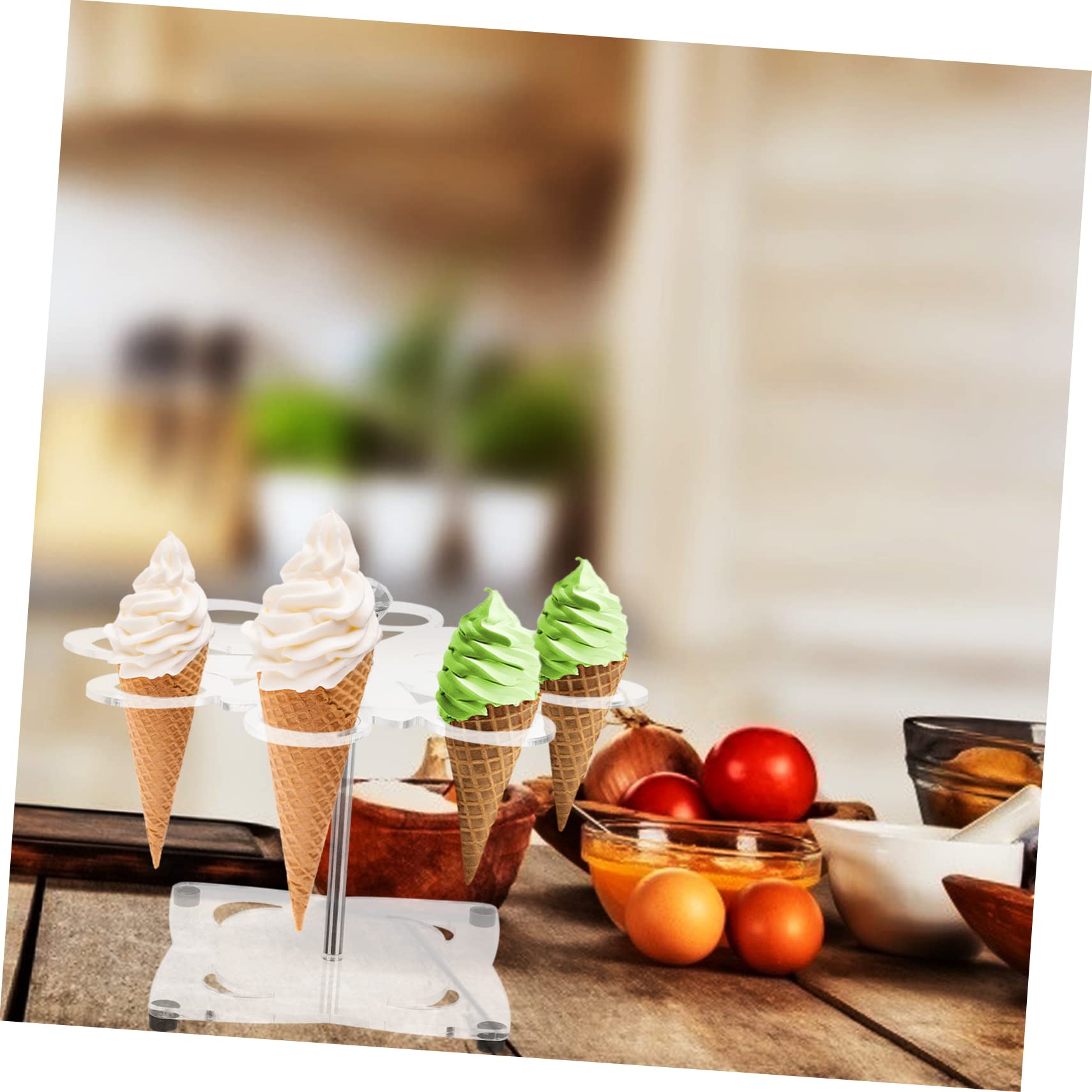 Amazon｜VINTORKY アイスクリームディスプレイスタンド bazaar mart