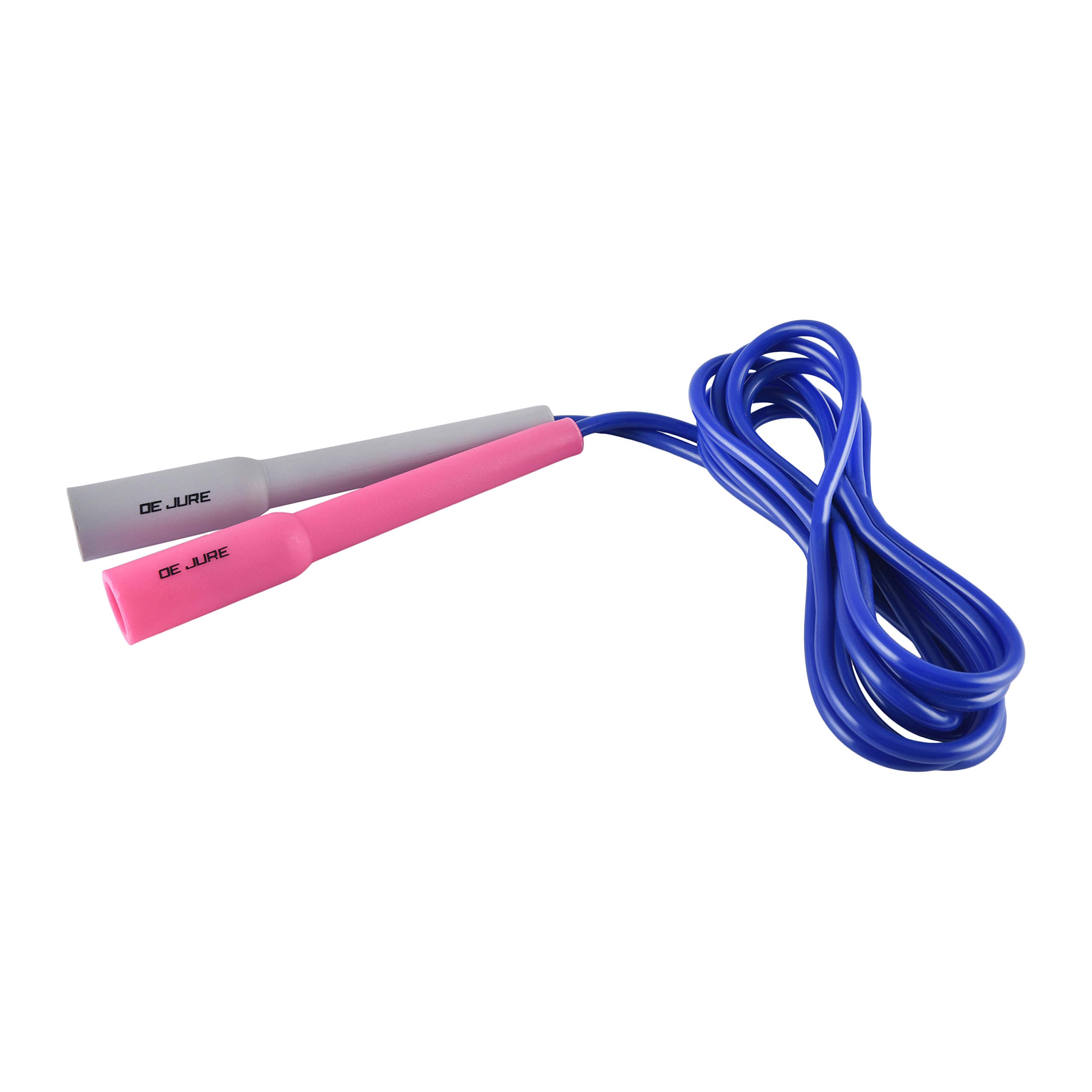 DE JURE FITNESS Adjustable Slim Shape Weight Loss Ball Pencil Speed Skipping Rope (275 cm, Color: Grey, Orange and Blue) (B081Z6KXFN) Amazon Price History, Amazon Price Tracker