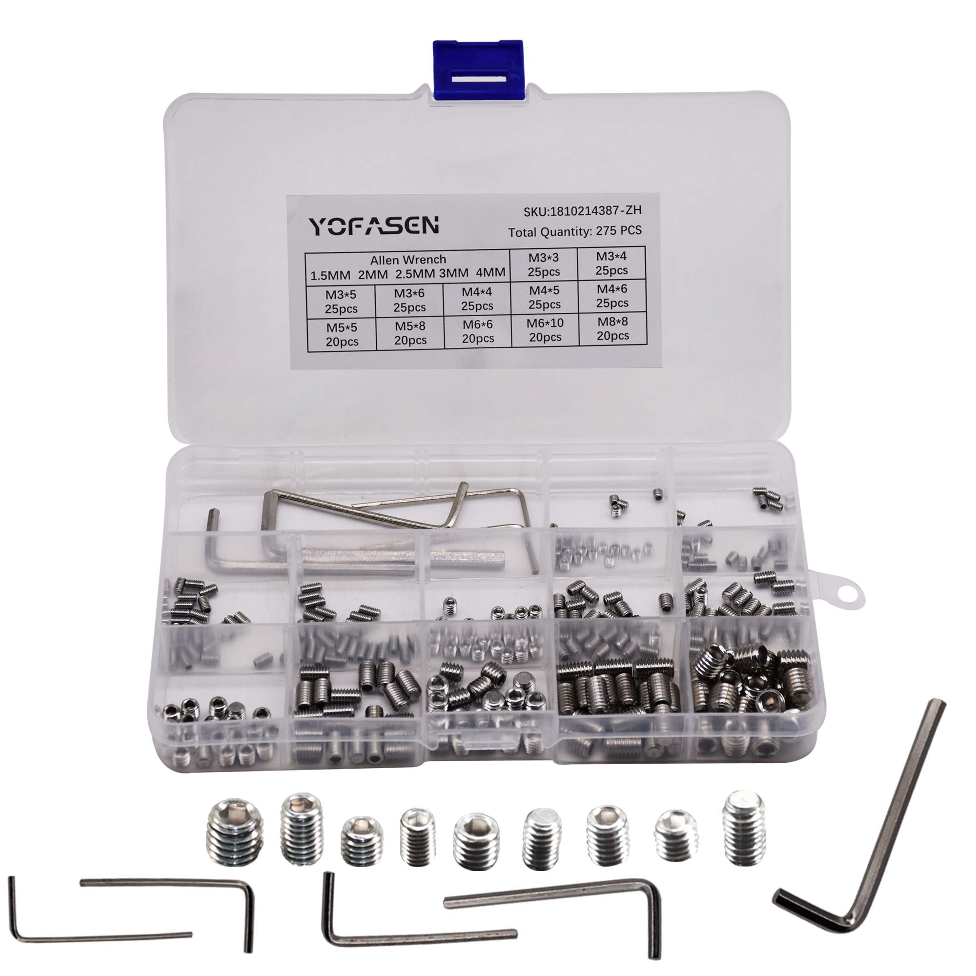 YOFASEN Grub Screws