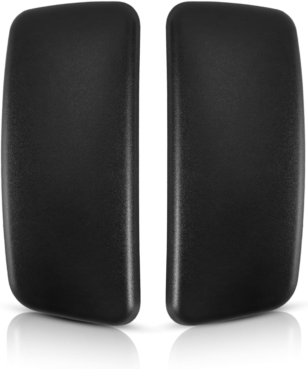 Chair Armrest Pads Fit for Haworth Zody Office Chair, Arm Pads Caps Replacement 1 Pair, Black