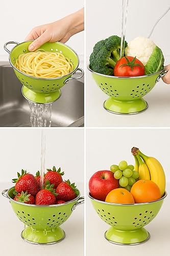 Vista 136 de Colador de Reston Lloyd, color azul índigo, Blanco