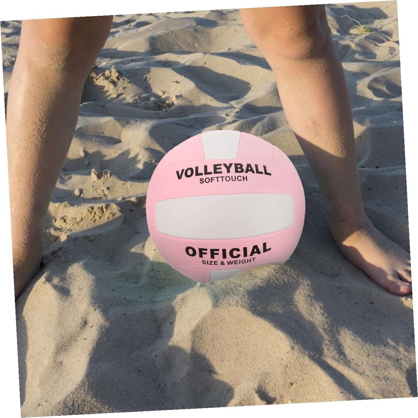 NOLITOY Standard Soft Volleyball PU Indoor Training Game Ball for Entrance Examination and Competitive Play Machine-Stitched Design Suitable for Beginners and Indoor Sports Enthusiasts