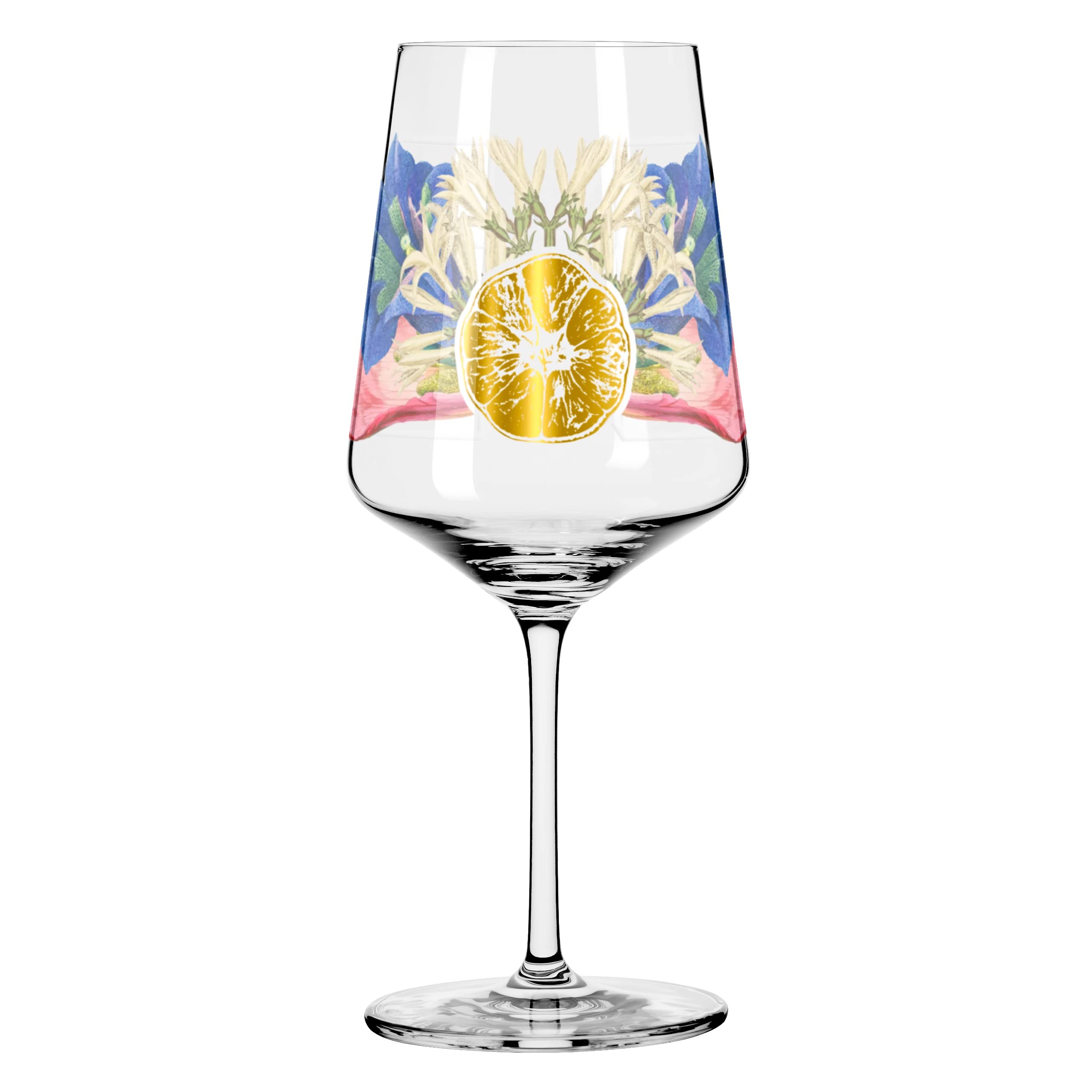 Ritzenhoff 2841017 Verre à apéritif Sprizz (set de 2) 500 ml - série Sommerrausch Deluxe avec collage coloré - Made in Germany