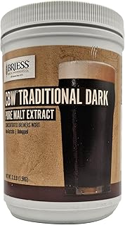 Briess SR-8S4M-J1OL Liquid Malt Extract - Traditional Dark - 3.3 lbs,Pack of one