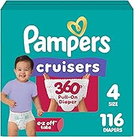 Vista 16 de Pampers Cruisers 360 Pañales - Talla 3, 26 unidades, pañales desechables para bebé, ajuste sin huecos