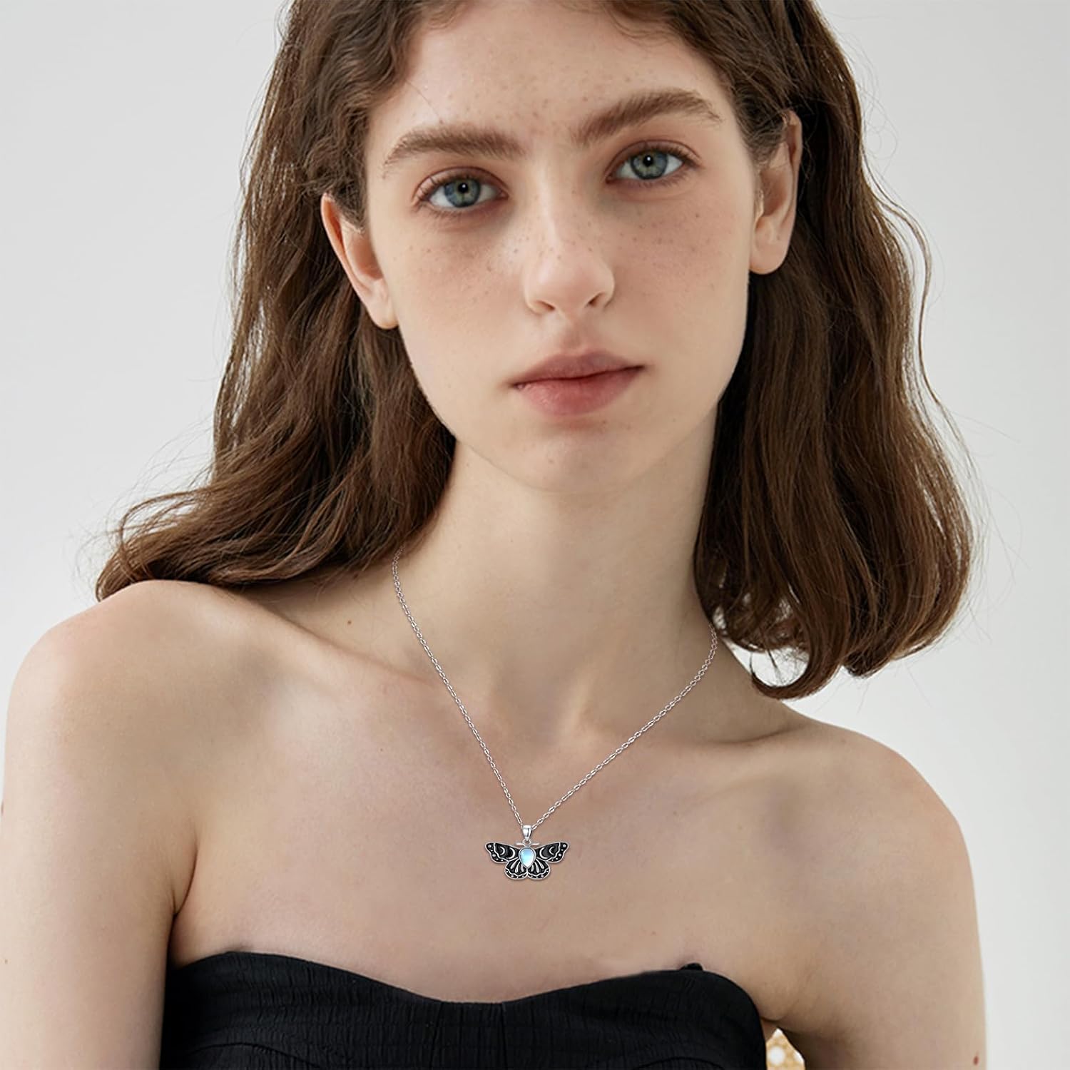 Sterling Silver Halloween Necklace Gothic Jewelry Gifts for Women Men - Image 5