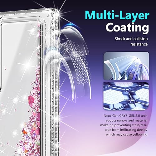 Miniatura 440 de NGB Supremacy Funda compatible con Samsung Galaxy S22 Plus (5G de 6.6 pulgadas) con protector de pantalla (cobertura máxima, TPU flexible), soporte